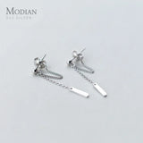 925 Sterling Silver Geometric Stud Earrings Tiny Jewelry For Women