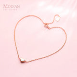 925 Silver Sweet Hearts Line Bracelet For Women