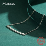 925 Silver CZ Adjustable Link Bracelet For Women