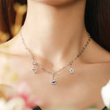 925 Silver Hearts Pendant Charms for DIY Jewelry - Women's Bracelet/Necklace