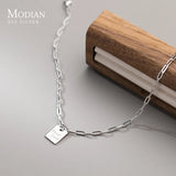925 Sterling Silver Lucky Chain Anklet For Women Bracelet Foot Jewelry