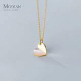 Romantic Hearts Pendant Necklace 925 Sterling Silver Chain Fine Jewelry