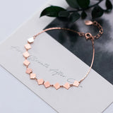 925 Sterling Silver Geometric Bracelet Women