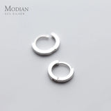 Real 925 Sterling Silver Hoop Earrings For Women