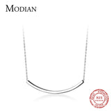 925 Silver Geometric Chain Necklace for Women
