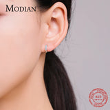 925 Silver Turquoise Tiny Hoop Earrings for Women Statement Jewelry