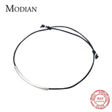 Rope Anklet 925 Sterling Silver Foot Bracelet Ethnic Style Jewelry