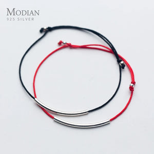 Rope Anklet 925 Sterling Silver Foot Bracelet Ethnic Style Jewelry
