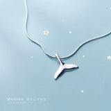 925 Sterling Silver Mermaid Tail Anklet Women Link Chain Animal Anklet