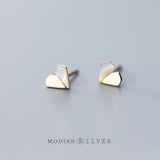 Opal Stud Earrings 925 Sterling Silver Ear Studs Wedding Jewelry