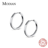 925 Silver Smooth Minimalist Ear Studs for Women