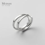 925 Silver Smooth Minimalist Ear Studs for Women