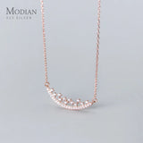 Zircon Star Pendant Silver Geometric Fine Jewelry