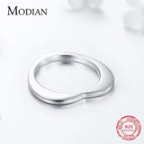 925 Sterling Silver Heart Ring Classic Ins Style Finger Rings Women Jewelry