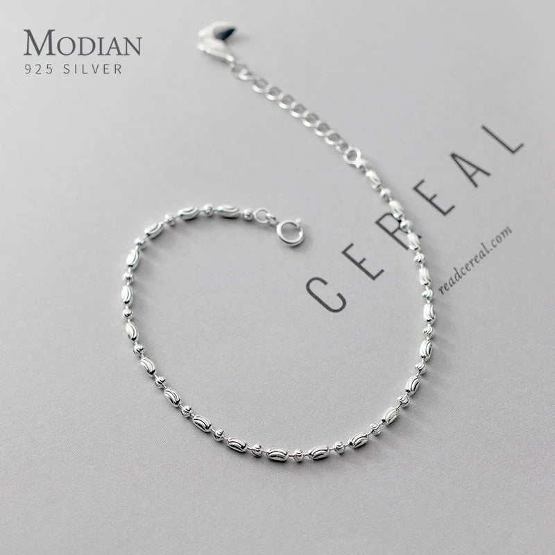 Vintage Pattern Bracelet 925 Sterling Silver Charm Bracelets For Women