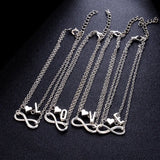 Letter Leg Chain Ankle Bracelet A-Z Alphabet Anklet Christmas Gift