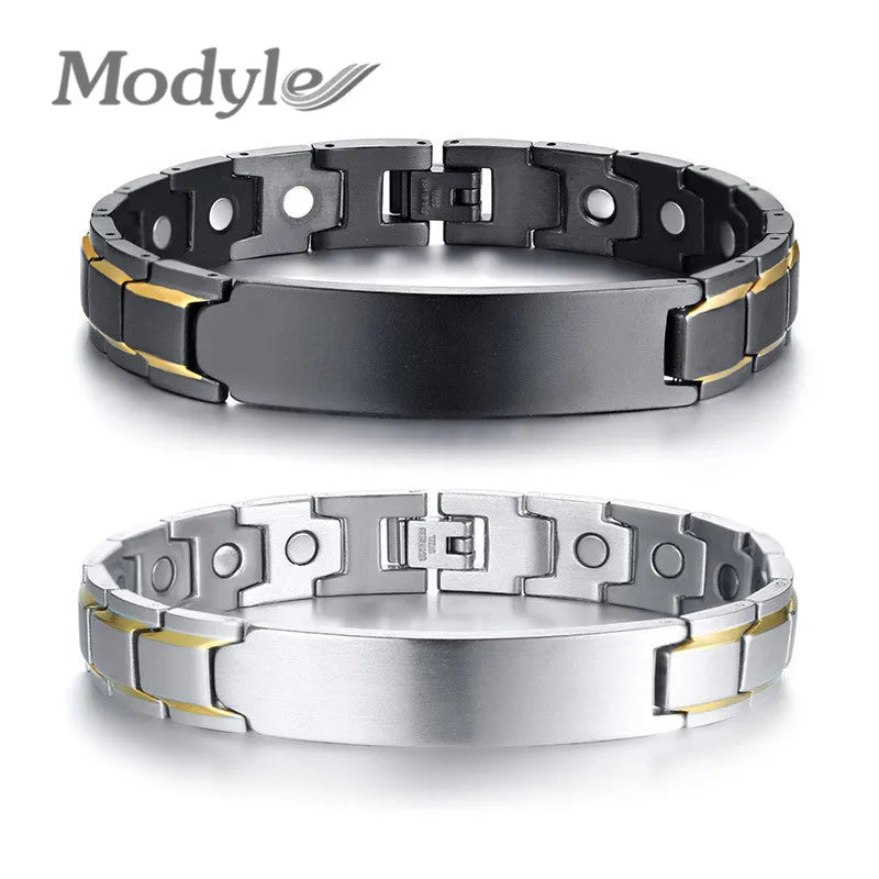 Stainless Steel Magnet Bracelet for Men