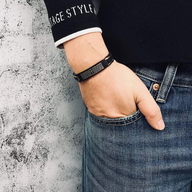 Stainless Steel Magnet Bracelet for Men
