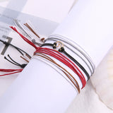 Boho Rope Anklets Women Ethnic Beach Ankle Bracelet Set