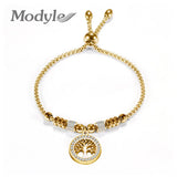 Life of Tree Charm Beads Bracelet for Women