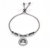 Life of Tree Charm Beads Bracelet for Women