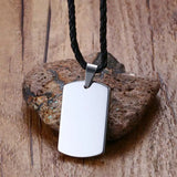 Tungsten Carbide Chokers Soldier Dog Pendant Necklace