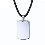 Tungsten Carbide Chokers Soldier Dog Pendant Necklace