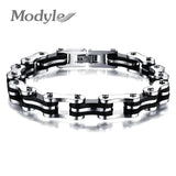 Stainless Steel Silicone Bracelets for Men