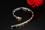Gold Titanium Health Magnet Bracelet Bangle For Women