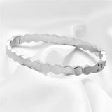 Hexagonal Honeycomb Bracelets Titanium Steel