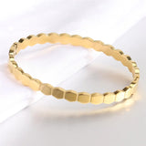 Hexagonal Honeycomb Bracelets Titanium Steel