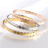 Hexagonal Honeycomb Bracelets Titanium Steel