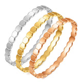 Hexagonal Honeycomb Bracelets Titanium Steel