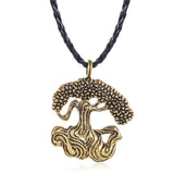 Modyle Stainless Steel Tree Of Life Pendant Necklace For Women