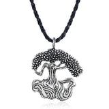 Modyle Stainless Steel Tree Of Life Pendant Necklace For Women