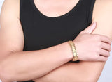 Stainless Steel Magnetic Bracelets Health Care Hand Bracelets for Men