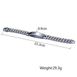 Stainless Steel ID Bracelets Bangle Men Jewelry - Couple Jewelry