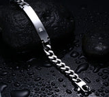 Stainless Steel ID Bracelets Bangle Men Jewelry - Couple Jewelry