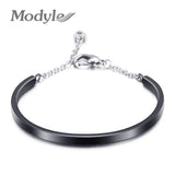Crystal Bangels Bracelets - Stainless Steel - Silver/Gold/Rose Gold/Black