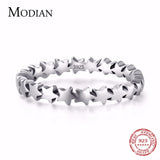 925 Sterling Silver Stars Ring for Women