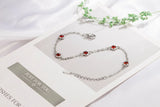 Moissanite Bracelet 925 Silver 4.0mm D Diamond Gemstone Rhodium Plated Jewelry