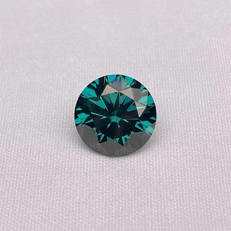 Moissanite Stone D VVS1 Pass Diamond Test With Report Laser Code