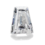 Moissanite D-VVS1 Trapezoid Brilliant Cut Loose Gemstone For Jewelry Making