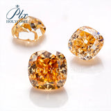 Champagne Cushion Moissanite Loose Gemstone