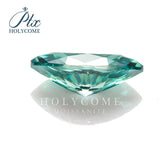 Certified Natural Green Marquise Moissanite VVS1