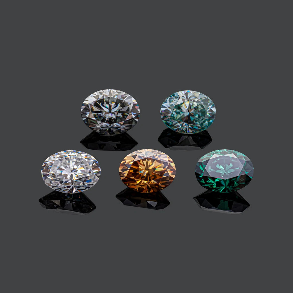 D Moissanita Gemstones Lab Grown Diamond for Drop Buyers