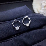 Moissanite Lady Ear Nails 925 Sterling Silver, Diamond Substitute