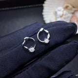 Moissanite Lady Ear Nails 925 Sterling Silver, Diamond Substitute