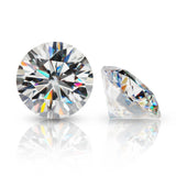 D VVS1 Moissanite Loose Gemstone Engraved 0.1-10ct Round Real Gem