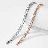 Moissanite Tennis Bracelet Sparkling Party Jewelry